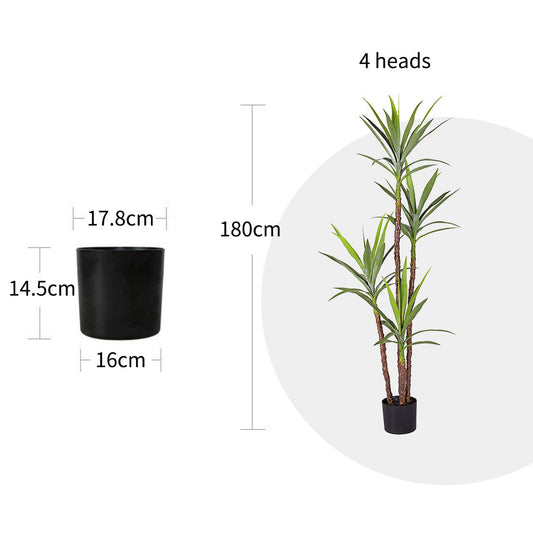 180cm Artificial Dracaena Yucca Tree