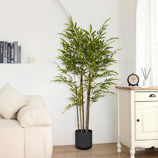 150cm Lucky Bamboo Artificial Plant w/ 7 Branches