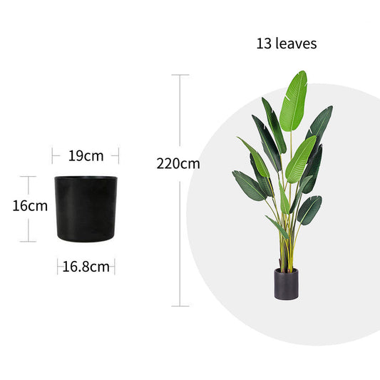 220cm Artificial Giant Birds of Paradise Tree