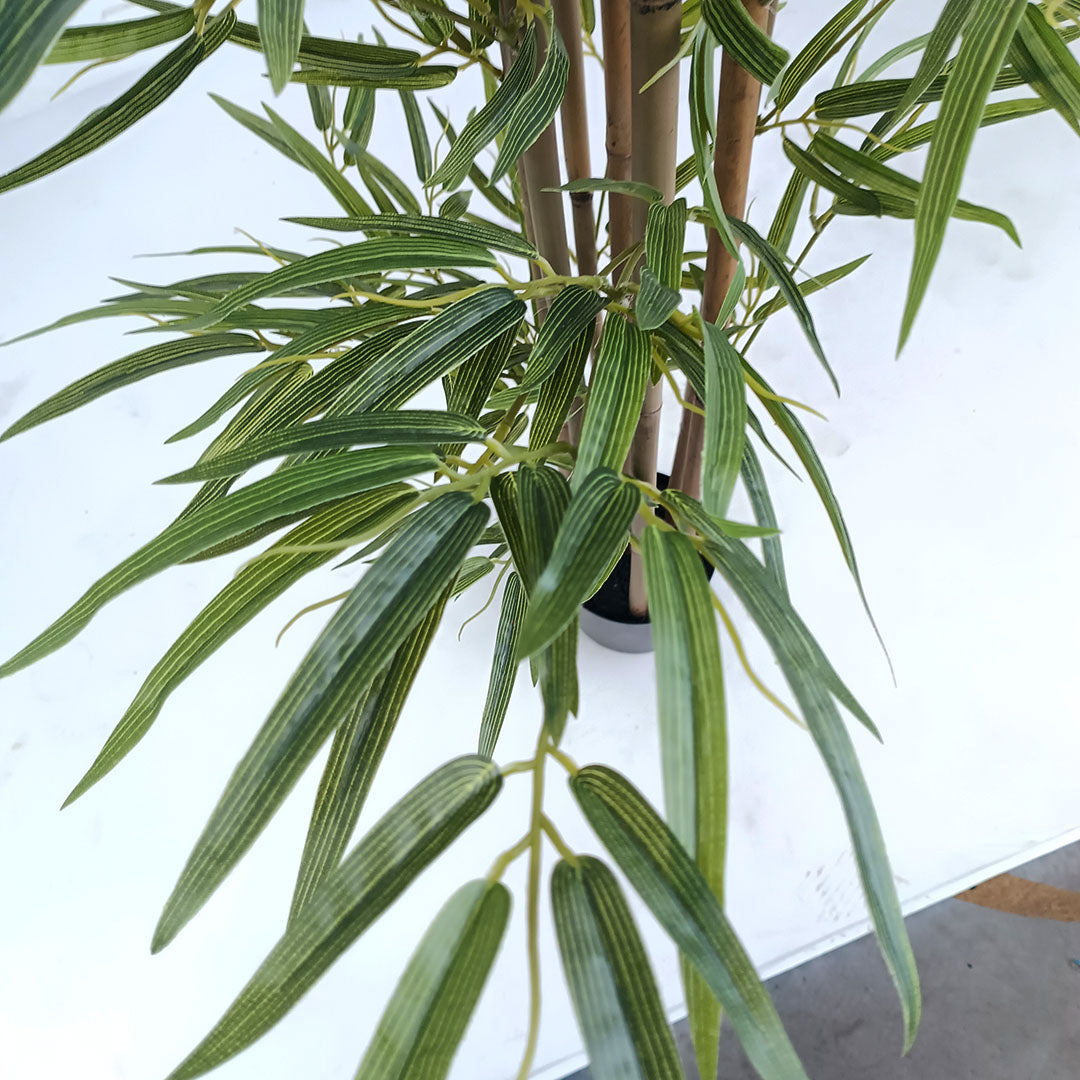 120cm Lucky Bamboo Artificial Plant w/ 7 Branches