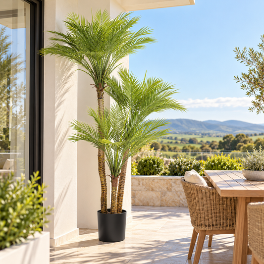 Parlour Palm Tree 180cm Multi Trunk