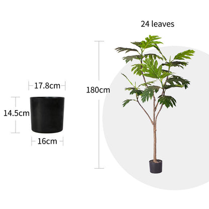 180cm Artificial Split-Leaf Philodendron Tree