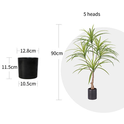 90cm Artificial Dracaena Dragon Tree