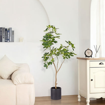 120cm Artificial Schefflera Dwarf Umbrella Tree