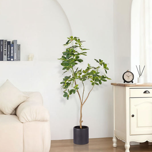 120cm Artificial Schefflera Dwarf Umbrella Tree