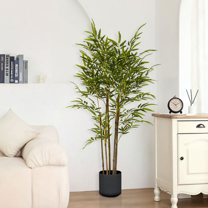 150cm Lucky Bamboo Artificial Plant w/ 7 Branches