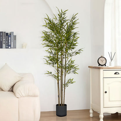 180cm Lucky Bamboo Artificial Plant w/ 7 Branches