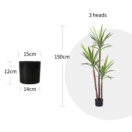 150cm Artificial Dracaena Yucca Tree