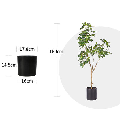 160cm Artificial Schefflera Dwarf Umbrella Tree