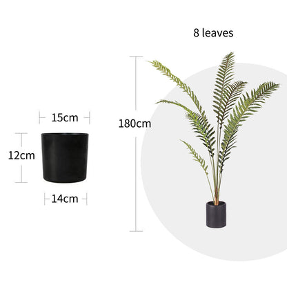 180cm Artificial Rogue Hares Foot Fern