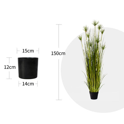 150cm Purple Artificial Papyrus Plant