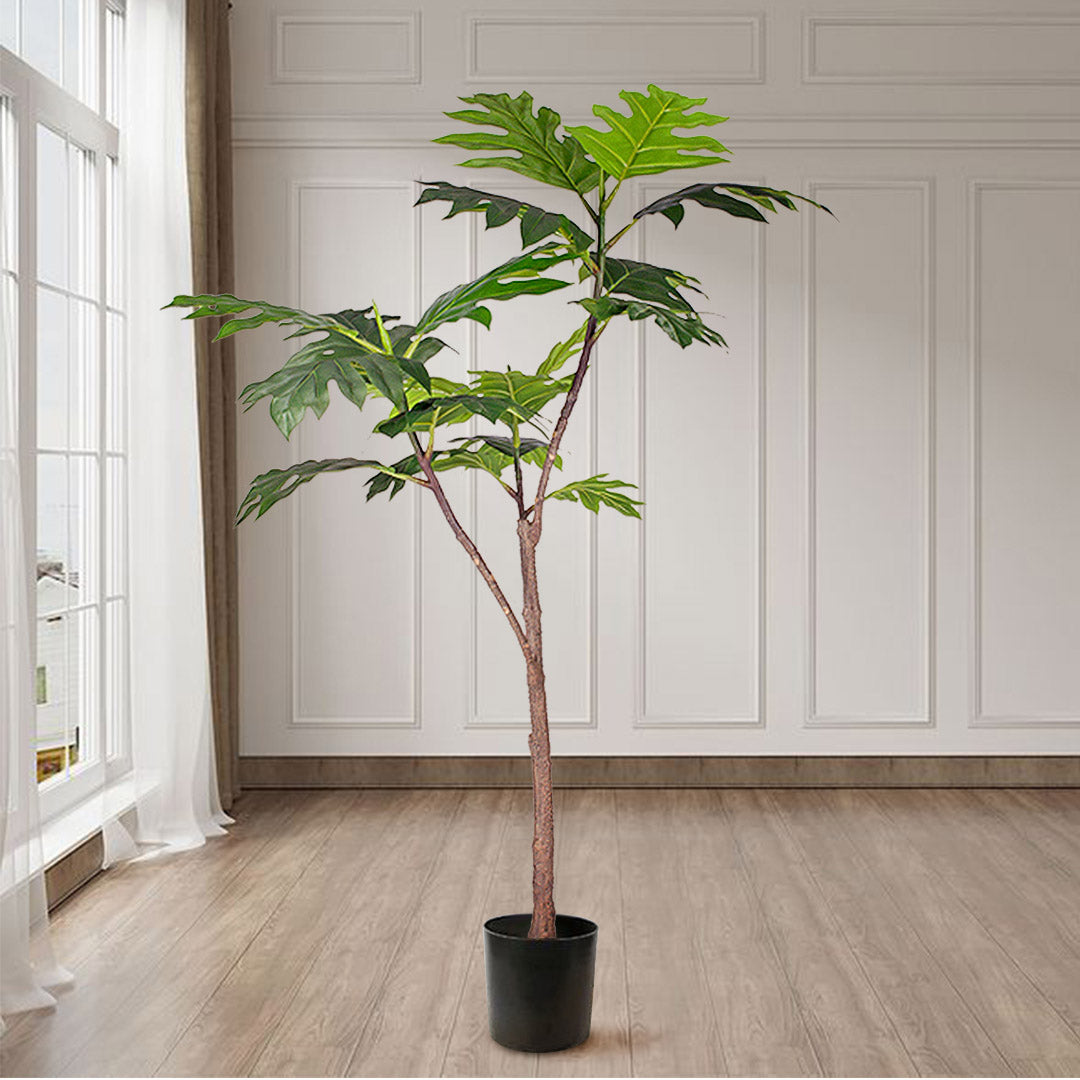 150cm Artificial Split-Leaf Philodendron Tree