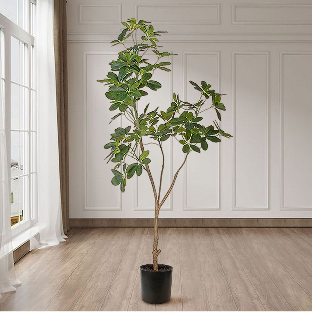 160cm Artificial Schefflera Dwarf Umbrella Tree