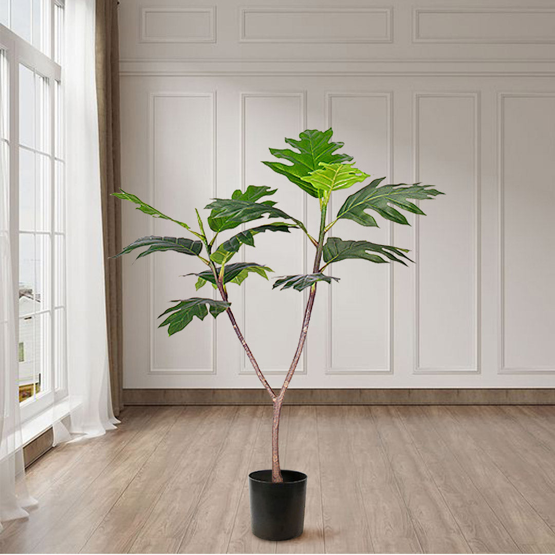 90cm Artificial Split-Leaf Philodendron Tree