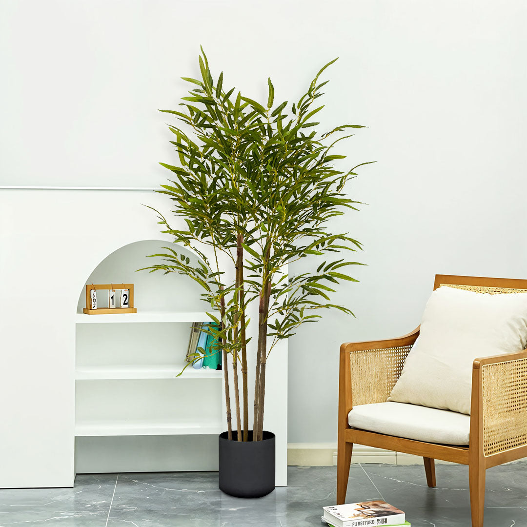 150cm Lucky Bamboo Artificial Plant w/ 7 Branches