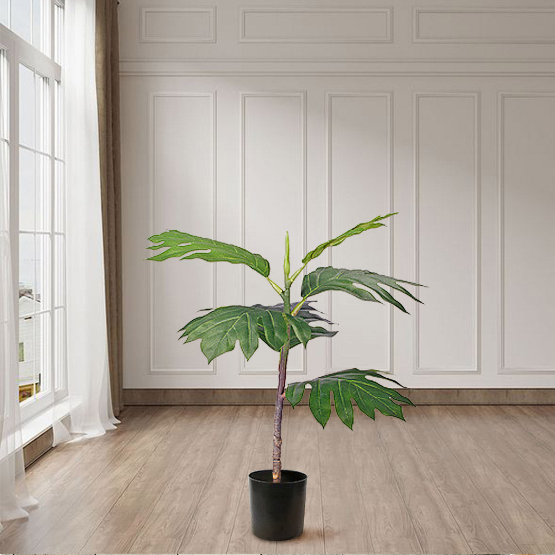 60cm Artificial  Split-Leaf Philodendron Tree