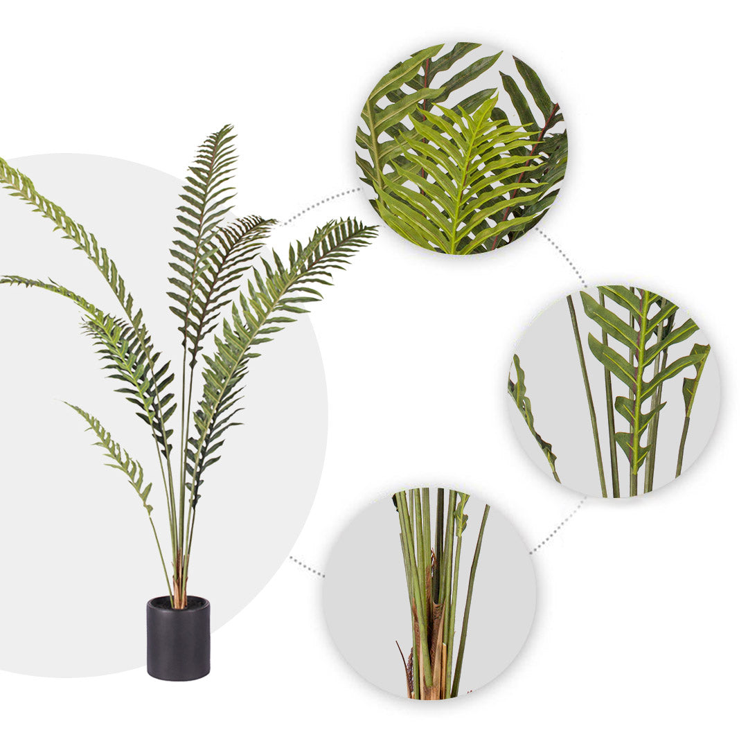 180cm Artificial Rogue Hares Foot Fern