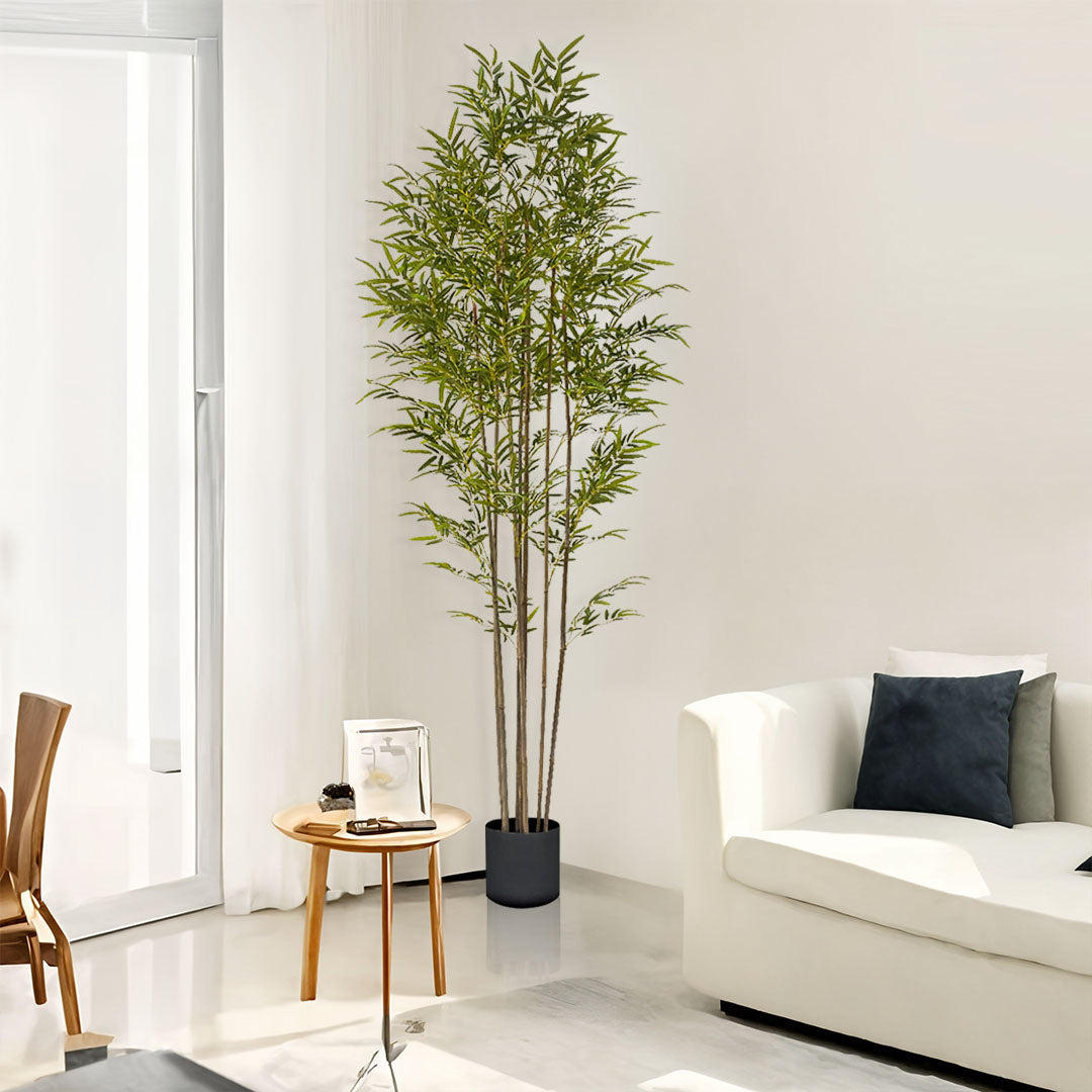 240cm Lucky Bamboo Artificial Plant w/ 7 Branches