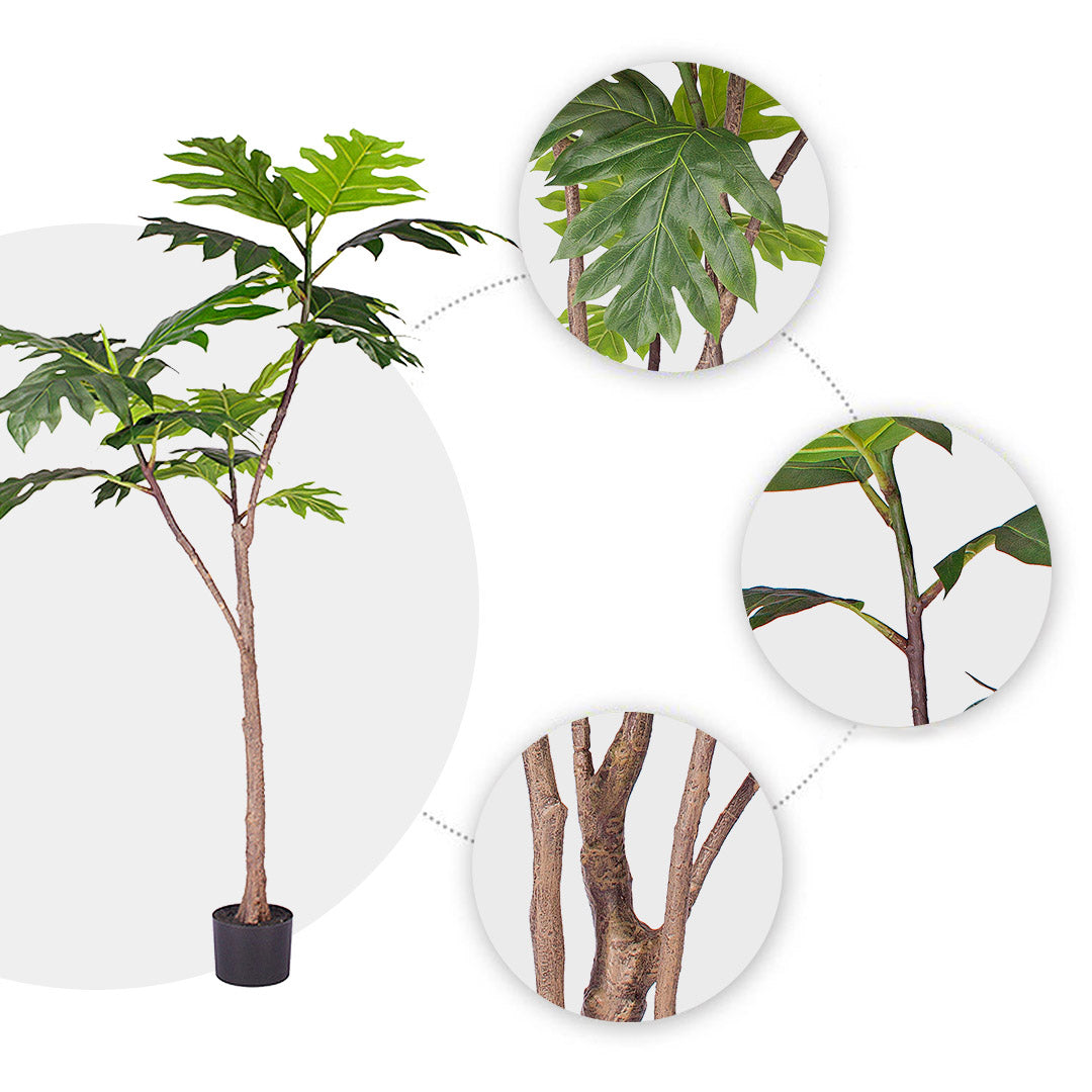 150cm Artificial Split-Leaf Philodendron Tree