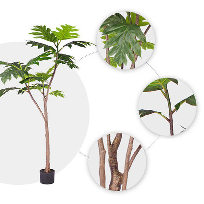150cm Artificial Split-Leaf Philodendron Tree