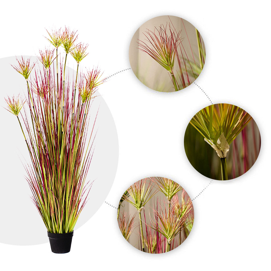 150cm Purple-Red Artificial Papyrus Plant