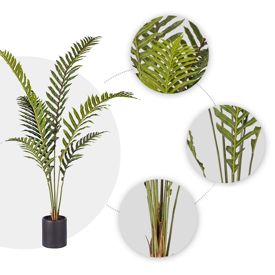 150cm Artificial Rogue Hares Foot Fern