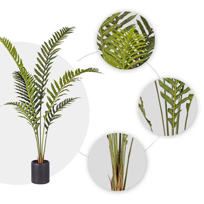 150cm Artificial Rogue Hares Foot Fern