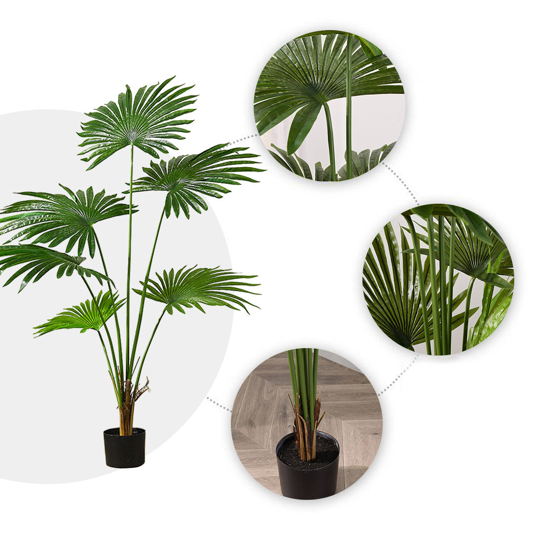 120cm Artificial Fan Palm