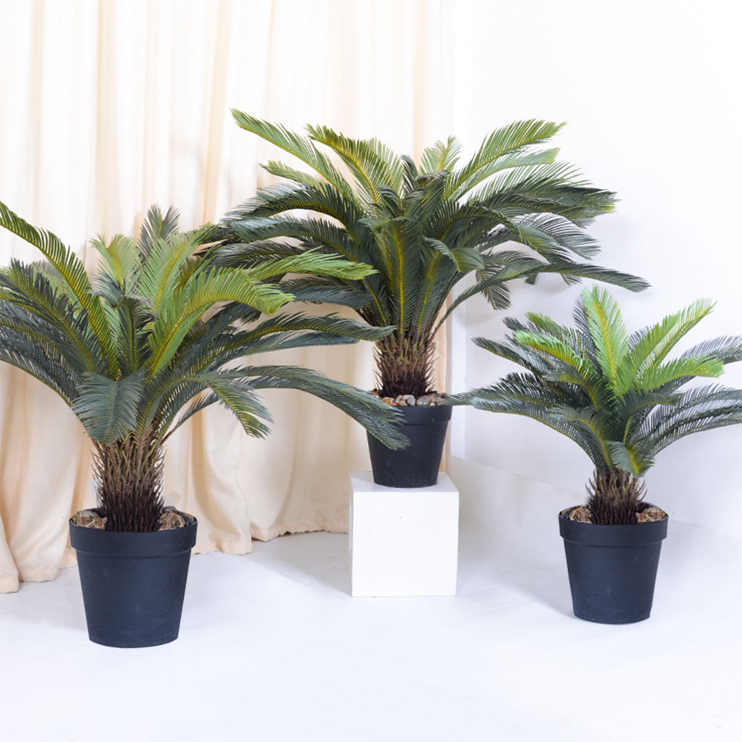 125cm Artificial Indoor Cycad Palm