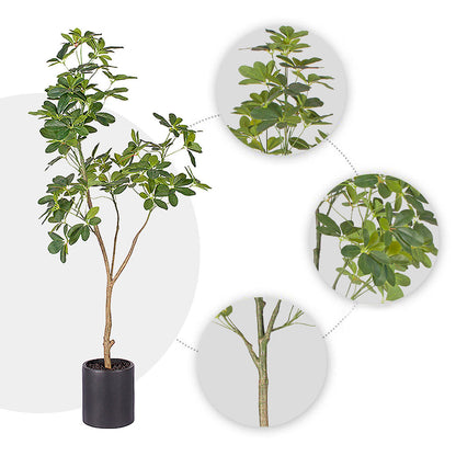 160cm Artificial Schefflera Dwarf Umbrella Tree