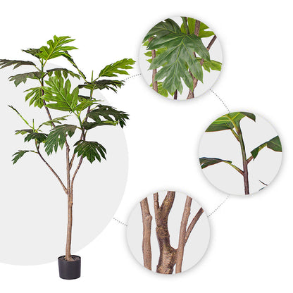 180cm Artificial Split-Leaf Philodendron Tree