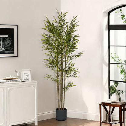 180cm Lucky Bamboo Artificial Plant w/ 7 Branches