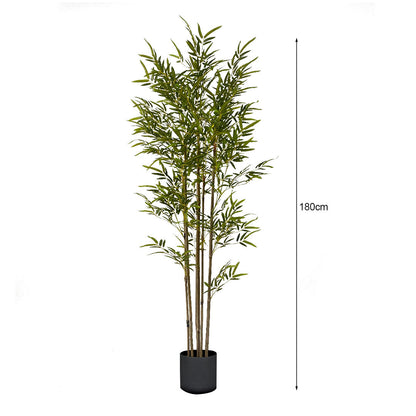 180cm Lucky Bamboo Artificial Plant w/ 7 Branches