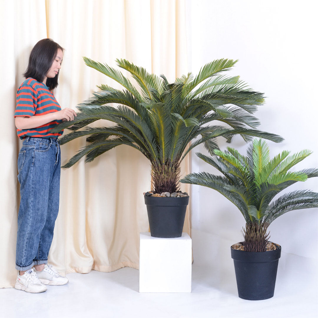 125cm Artificial Indoor Cycad Palm