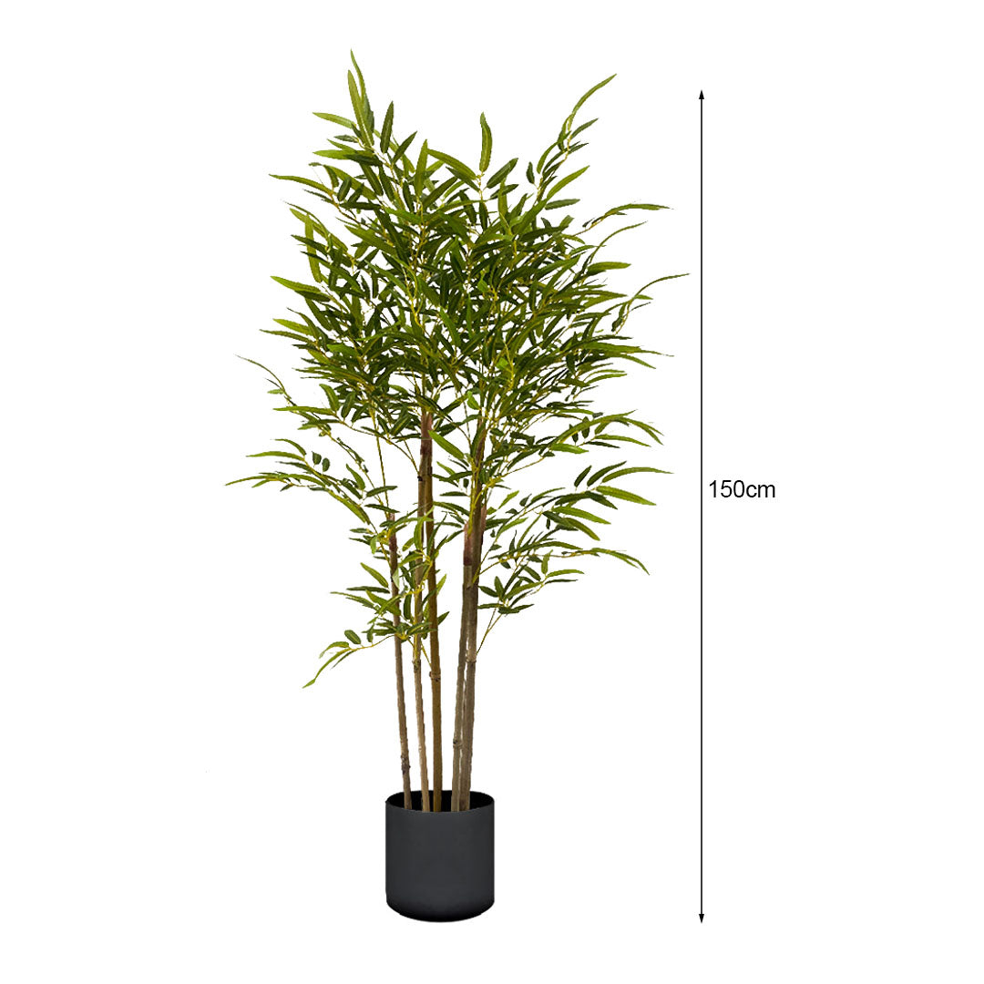150cm Lucky Bamboo Artificial Plant w/ 7 Branches