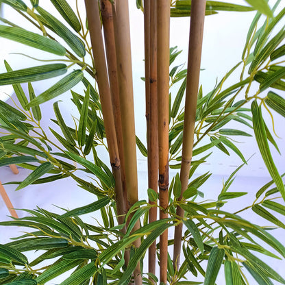 120cm Lucky Bamboo Artificial Plant w/ 7 Branches