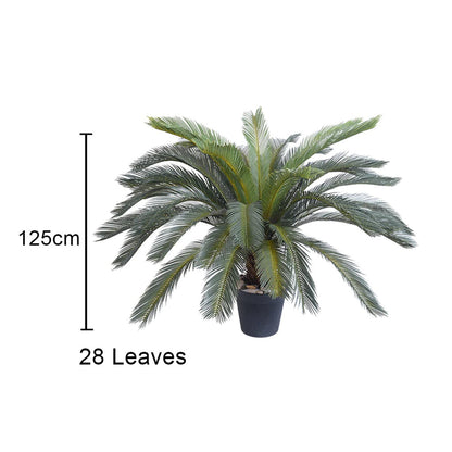 125cm Artificial Indoor Cycad Palm