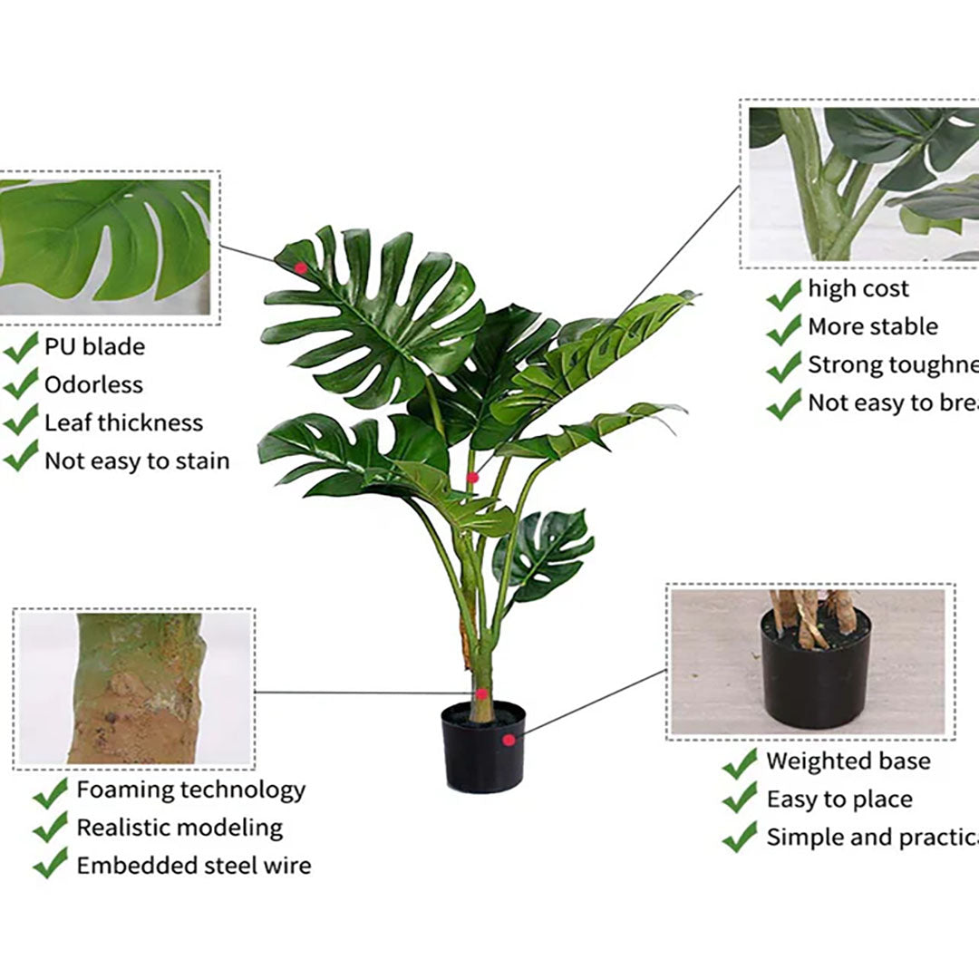 120cm Artificial Turtle Back Plant