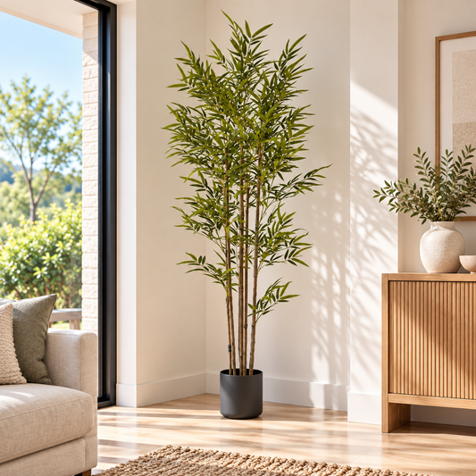 180cm Lucky Bamboo Plant w/ 7 Branches