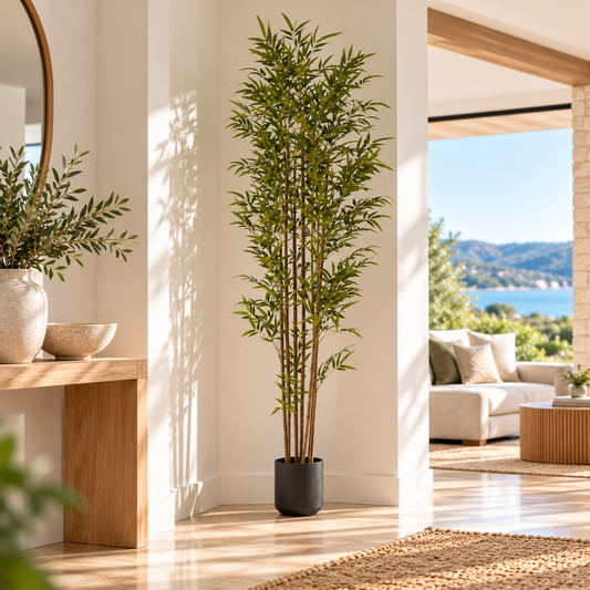 210cm Lucky Bamboo Plant w/ 7 Branches