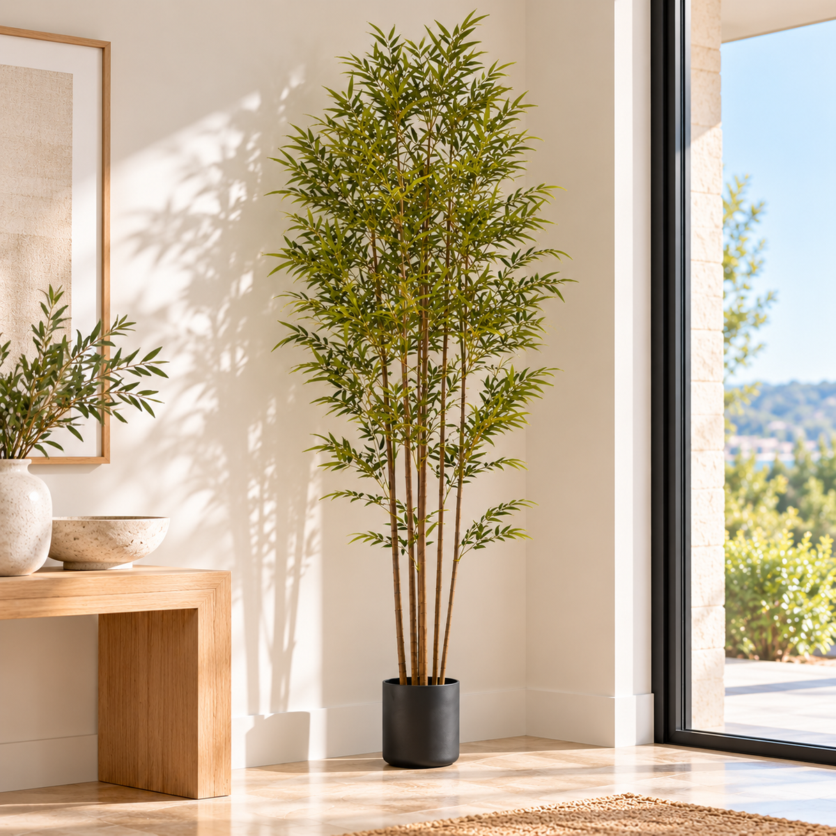 240cm Lucky Bamboo Plant w/ 7 Branches