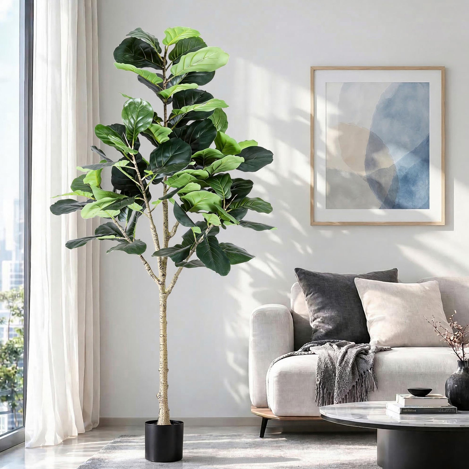 180Cm Artificial Fiddle Tree