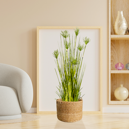 150cm Purple Artificial Papyrus Plant