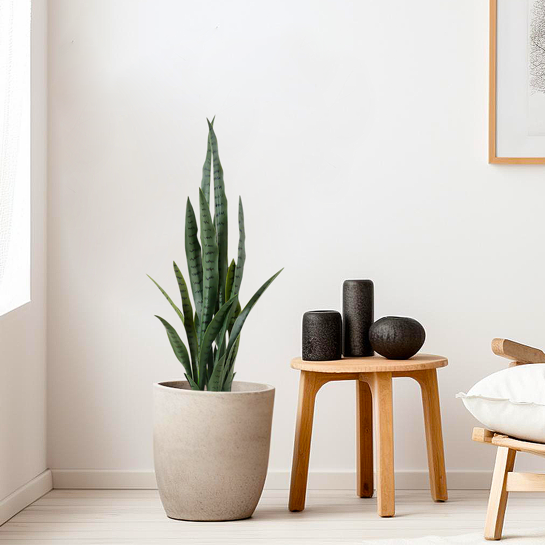 95cm Artificial Indoor Snake Plant