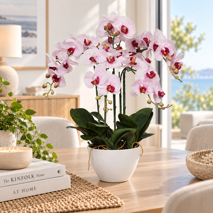 Multi-Stem Butterfly Orchid 66cm